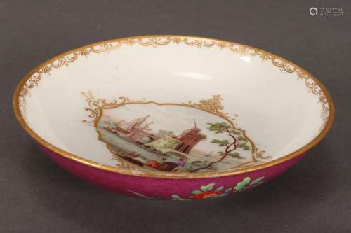 19th Century Vienna Porcelain Dish,