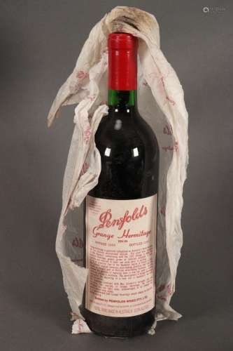 Bottle of Penfolds Grange Hermitage,