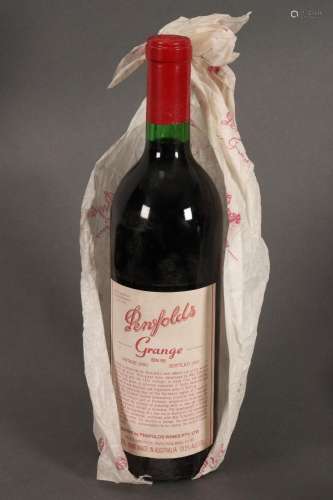 Bottle of Penfolds Grange Hermitage,