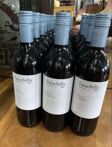 Twelve Bottles of Tatachilla Shiraz Cabernet,