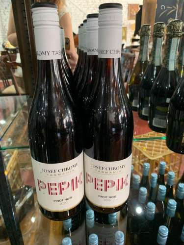 Six Bottles of Josef Chromy Pepik Pinot Noir 2020,