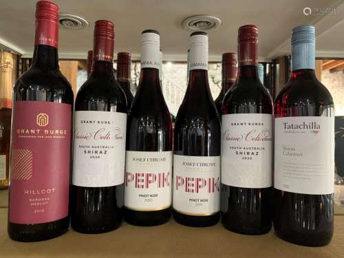 Six Bottles of Assorted Red Wines,