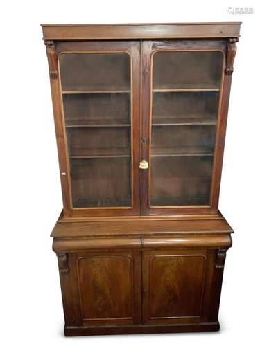 Good 19th Century Slender Bookcase,