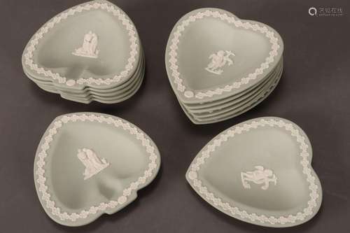 Quantity of Wedgewood Jasper Ware Dishes,