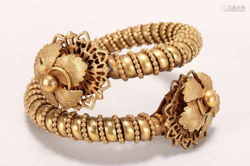 Gilt Costume Bracelet,