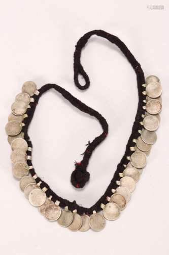 Tibetan Coin Necklace,