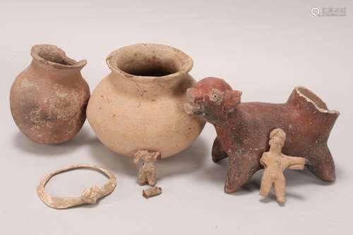 Group of South American/Columbian Objects,