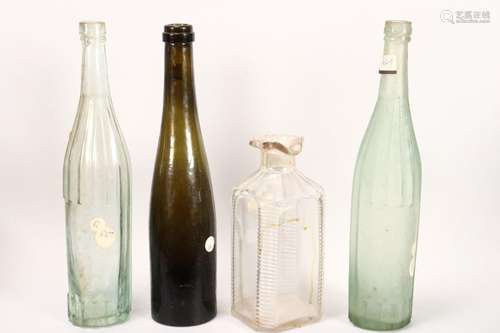 Four Glass Bottles,