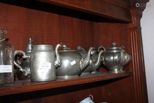 Quantity of Pewter,