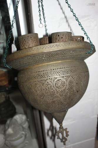 Middle Eastern Hanging Light,