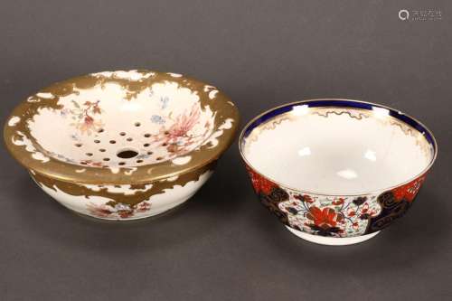 19th Century Crown Derby Porcelain Bowl,