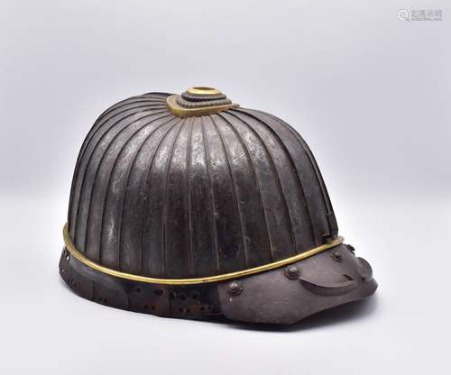 A JAPANESE `SAMURAI` HELMET (SUJI BACHI KABUTO), MOMOYAMA PE...