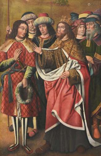 THE JATIVA MASTER (ACT. VALENCIA 1490-1515), KING DAVID ENDO...
