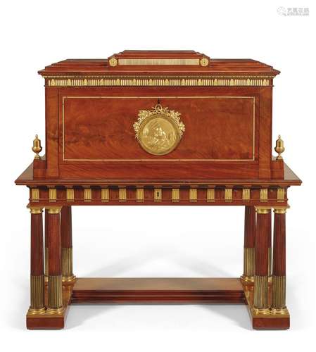 SECRETAIRE A ABATTANT D'EPOQUE LOUIS XVIPAR DAVID ROENTGEN, ...