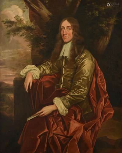 ATTRIBUTED TO JOHN HAYLS (BRITISH Fl. 1645-1679), PORTRAIT O...