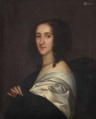 FOLLOWER OF SIR ANTHONY VAN DYCK, PORTRAIT OF A LADY