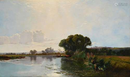 EDWIN HENRY BODDINGTON (BRITISH 1836-1905), MORNING ON THE T...