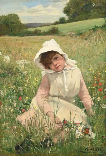 LEONARD BLAKE (19TH/20TH CENTURY), A SUMMER IDYLL