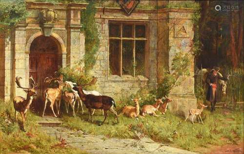 SAMUEL EDMUND WALLER (BRITISH 1850-1903), 'HOME THERE WAS NO...