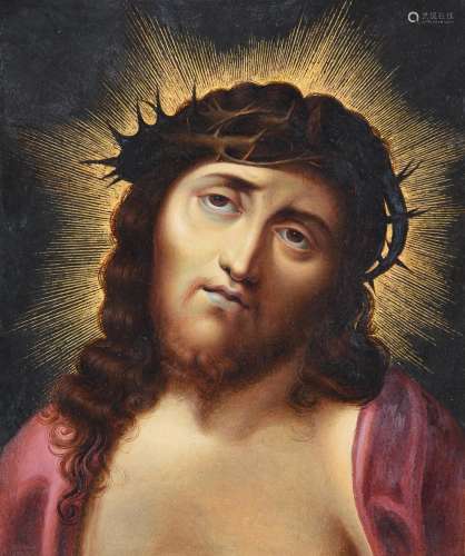 PAUL ERNST GEBAUER (GERMAN 1782-1865)CHRIST WITH THE CROWN O...