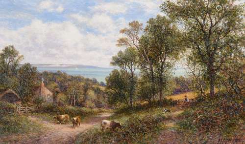 ALFRED AUGUSTUS GLENDENING (BRITISH 1840-1910), A PAIR OF LA...