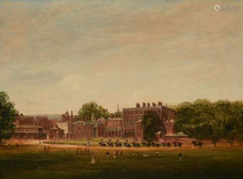 MRS. PHIPPS (BRITISH FL. CIRCA 1826), A VIEW OF BUCKINGHAM H...