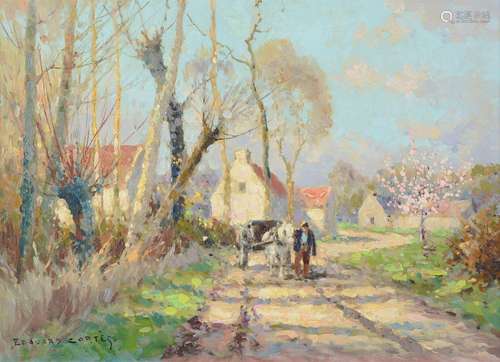 λ EDOUARD LEON CORTES (FRENCH 1882-1969), LE PRINTEMPS