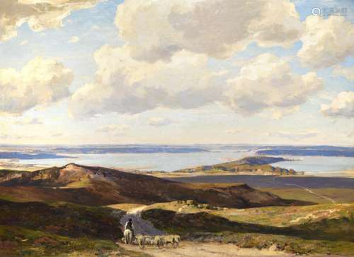 SIR HERBERT HUGHES-STANTON (BRITISH 1870-1937), STUDLAND BAY...