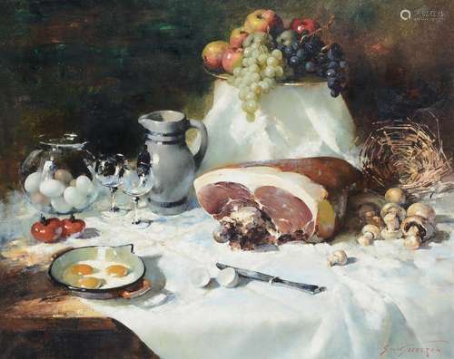 λ SIMON VAN GELDEREN (BELGIAN 1905-1986), A STILL LIFE