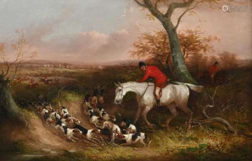 WILLIAM JOSEPH SHAYER (BRITISH 1811-1892), THE MEET; AND CLO...