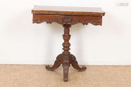 Mahonie Biedermeier tafel