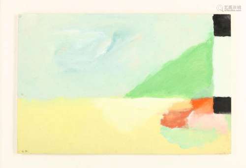 Eugene Brands, compositie in pastel