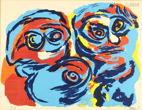 Karel Appel, litho