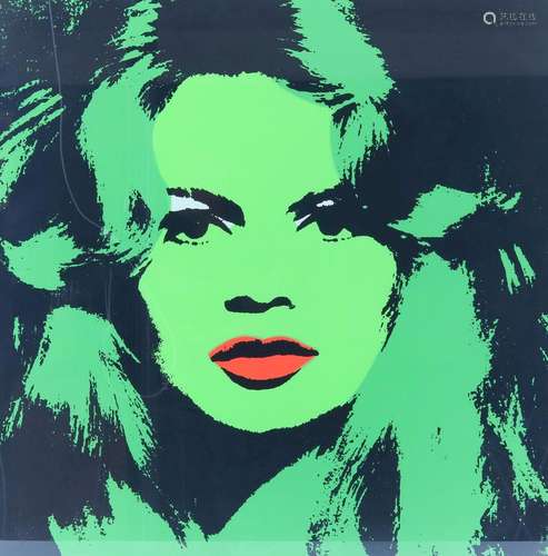 Warhol, Andy, Brigitte Bardot, litho