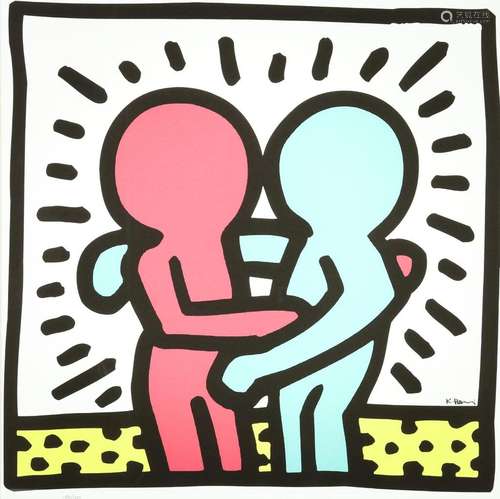 Haring, Keith. 2 figuren