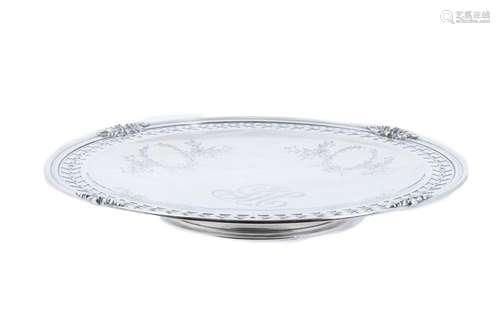 Sterling Silver Center Bowl By Redlich Co. 1913, Dia. 11.5``...