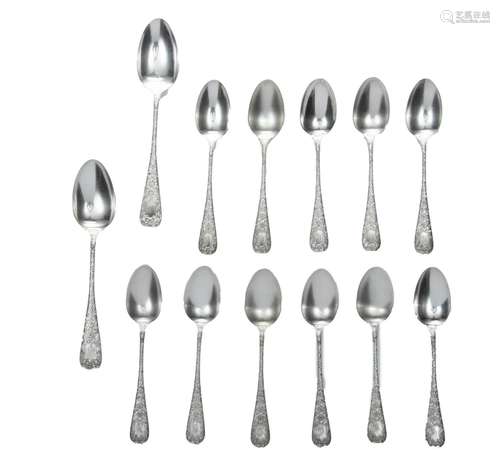 Whiting Gorham Whiting Gorham Sterling Silver Soup Spoons C....