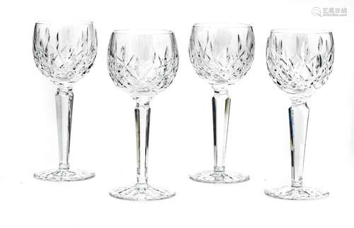 Waterford Waterford (Irish) Lismore Pattern Crystal Red Wine...