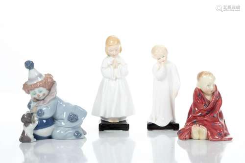 Royal Doulton Figures: Darling, Little Pig, Bedtime, Lladro ...