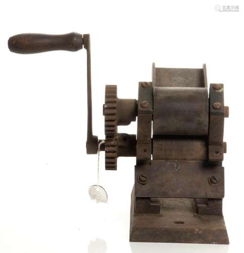 Cast Iron Candy Machine, C. 1900, H 8", W 10", D 1...