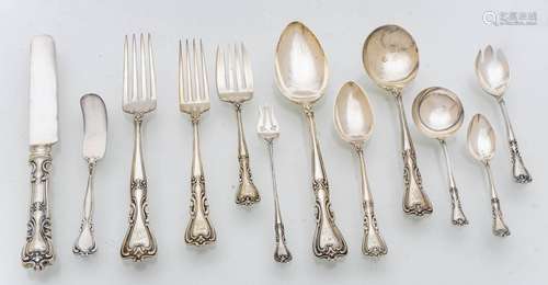 Watson Watson Sterling Silver "Putnam" Flatware Fo...