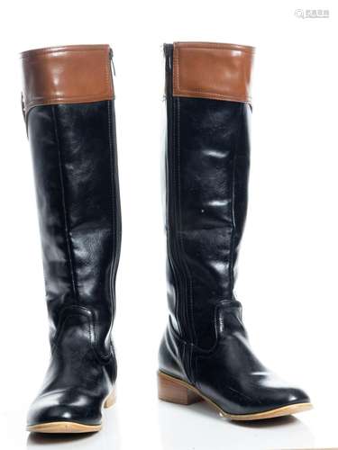 Tory Burch Tory Burch Leather Boots, Size 8