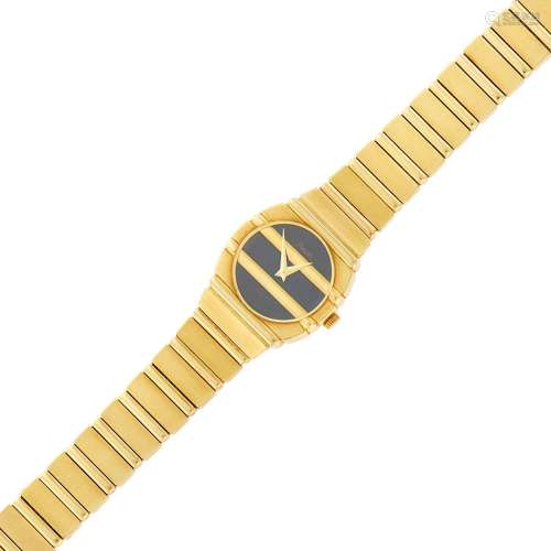 Piaget Gold `Polo` Wristwatch