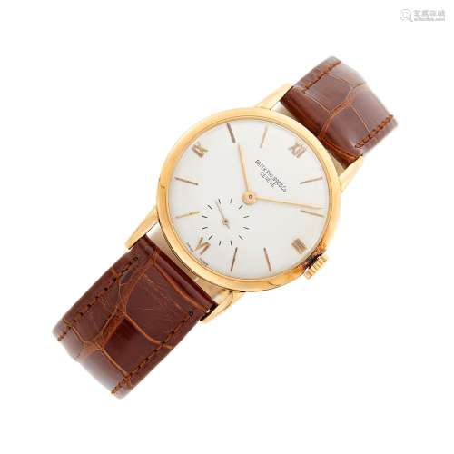 Patek Philippe Gentleman`s Rose Gold Wristwatch, Ref. 911701