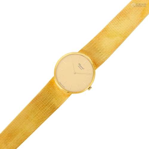Chopard Gentleman`s Gold `Ultrathin` Wristwatch, Retailed by...