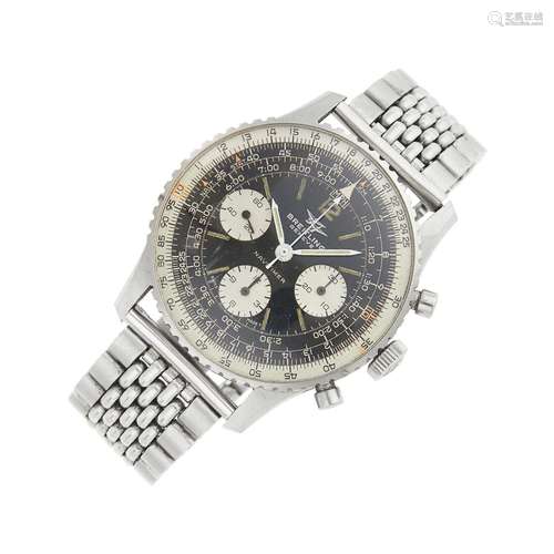 Breitling Gentleman`s Stainless Steel `Navitimer` Wristwatch...