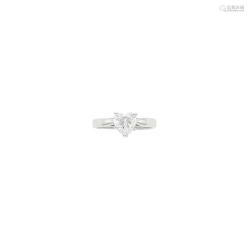 White Gold and Diamond Ring