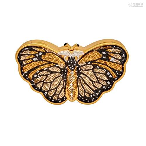 Judith Leiber Crystal Butterfly Clutch