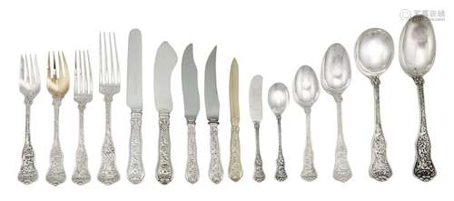 Tiffany & Co. Sterling Silver Olympian Pattern Flatware ...