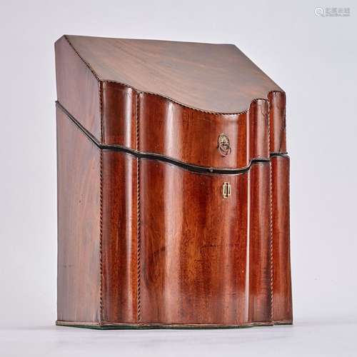 George III Mahogany Knife Box